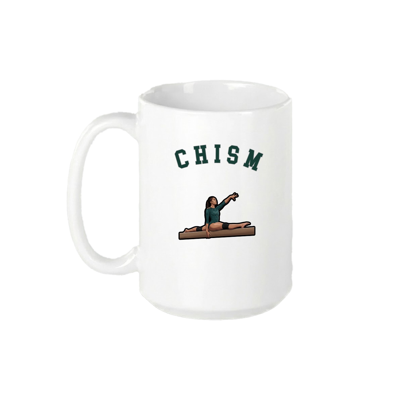 15oz Coffee Mug — Shirsey Arch in White