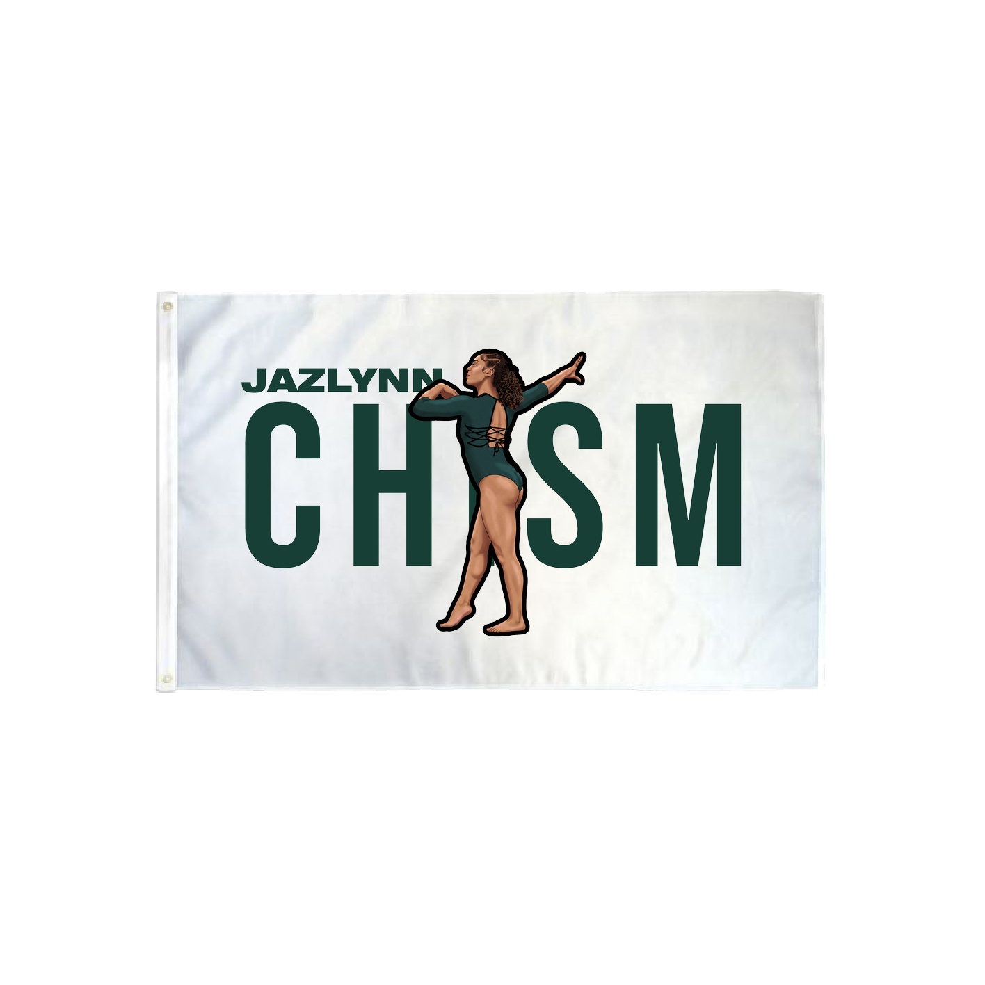 3x5 Flag — Player Name in Classic