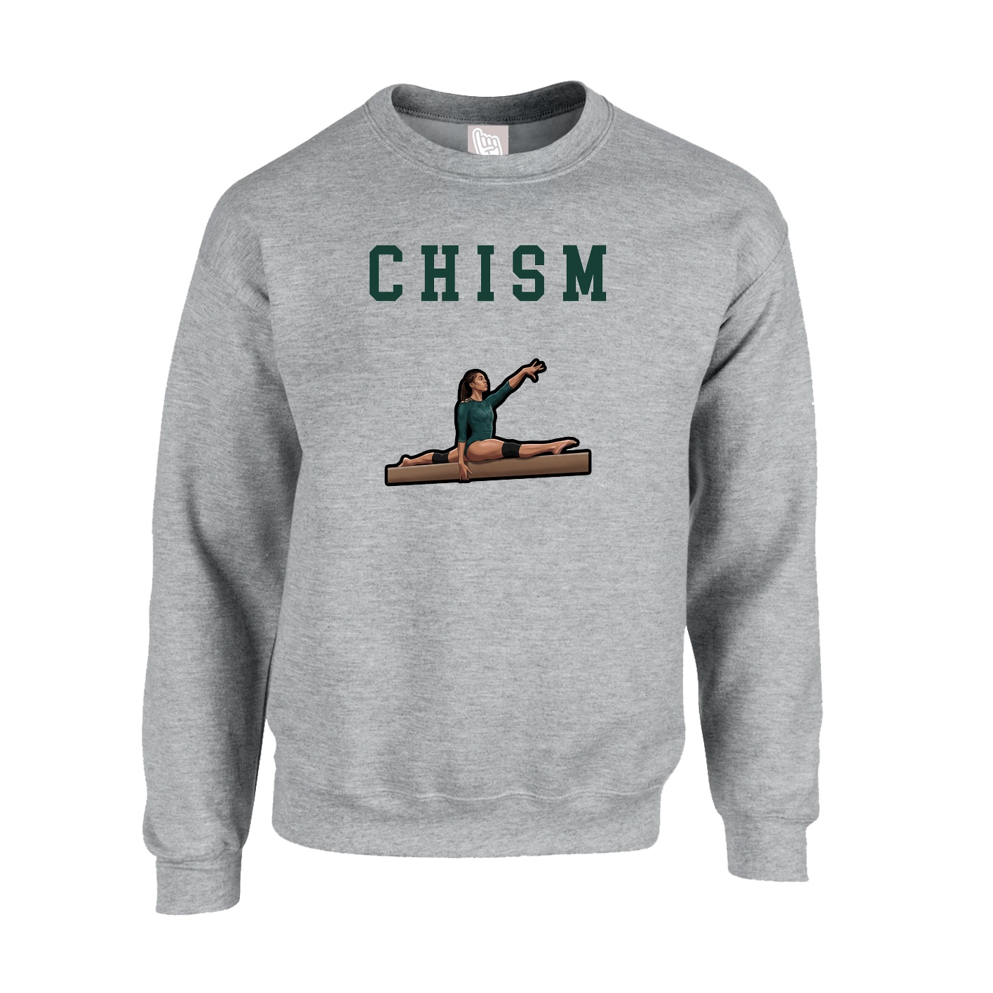 Fleece Crew — Shirsey in Grey