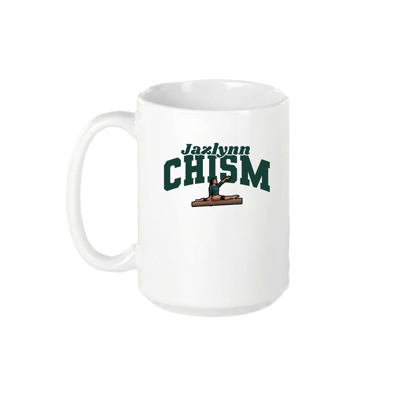 15oz Coffee Mug — Signature Arch in White