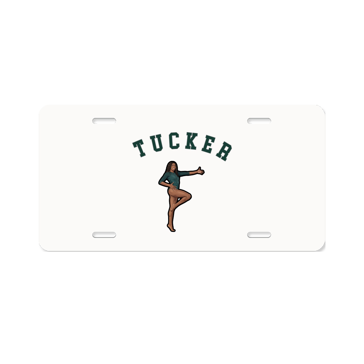 License Plate — Shirsey Arch in Classic