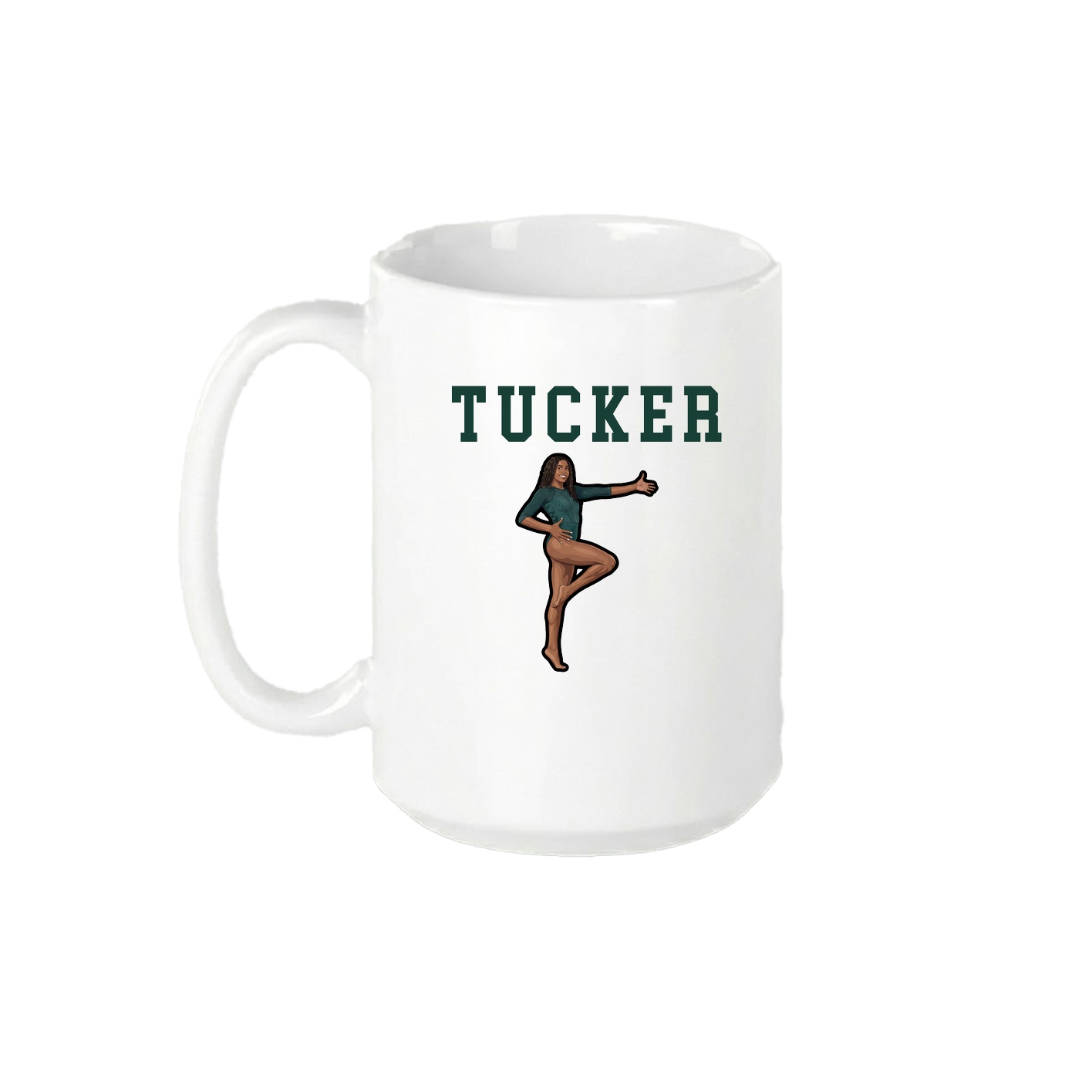15oz Coffee Mug — Shirsey in White