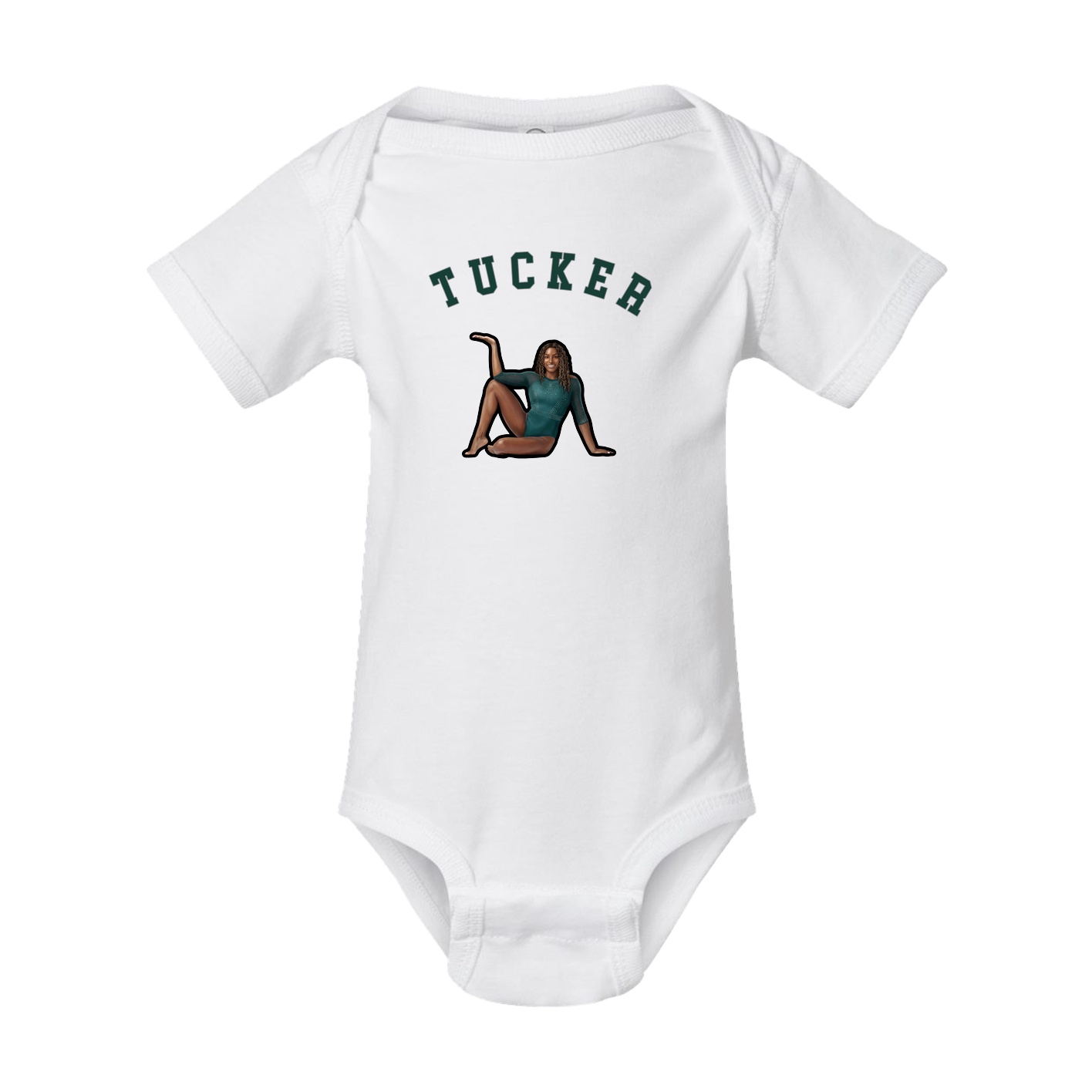 Baby Onesie — Shirsey Arch in White