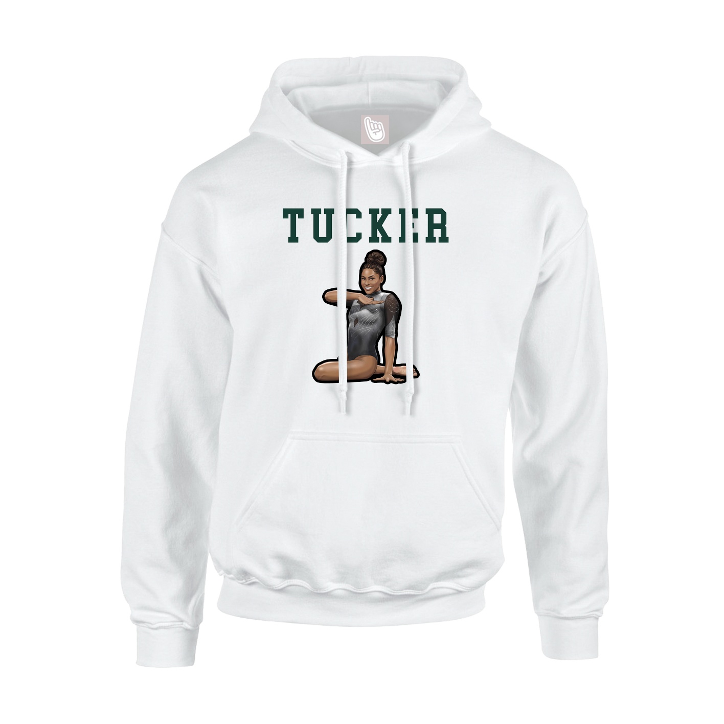 Hoodie — Shirsey in White