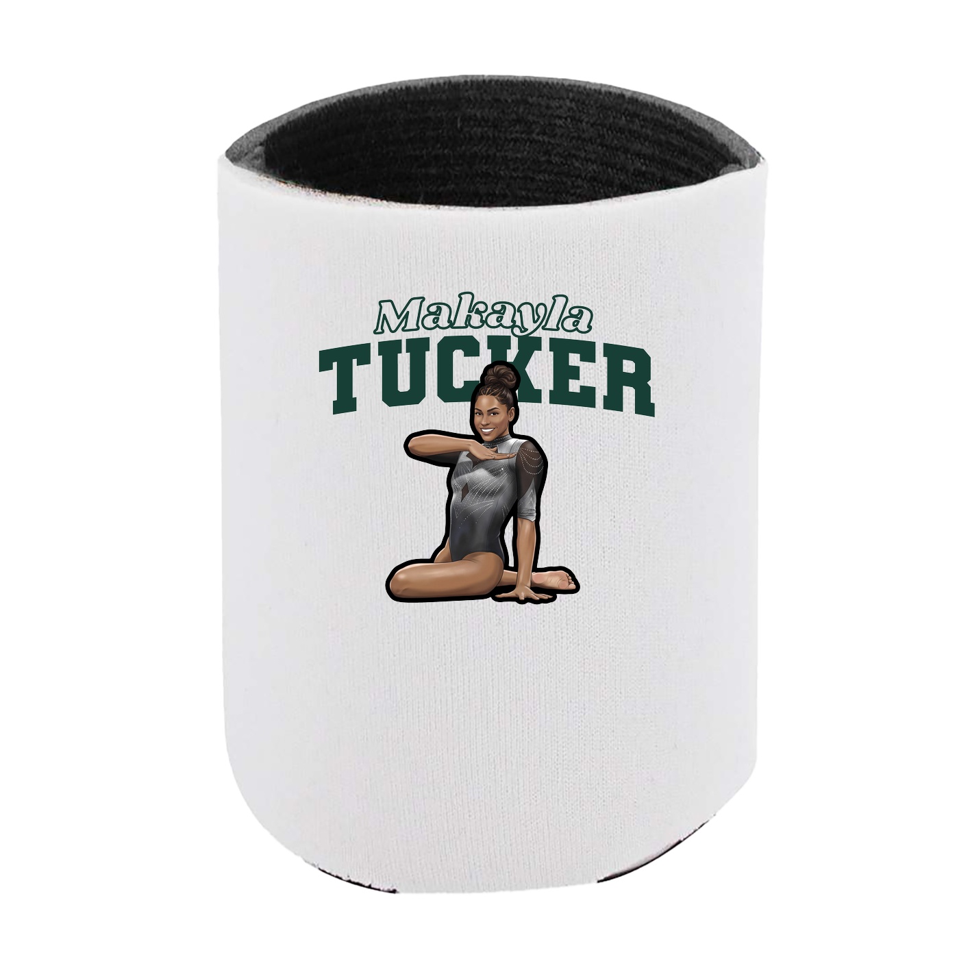 Can Holder — Name Arch in White