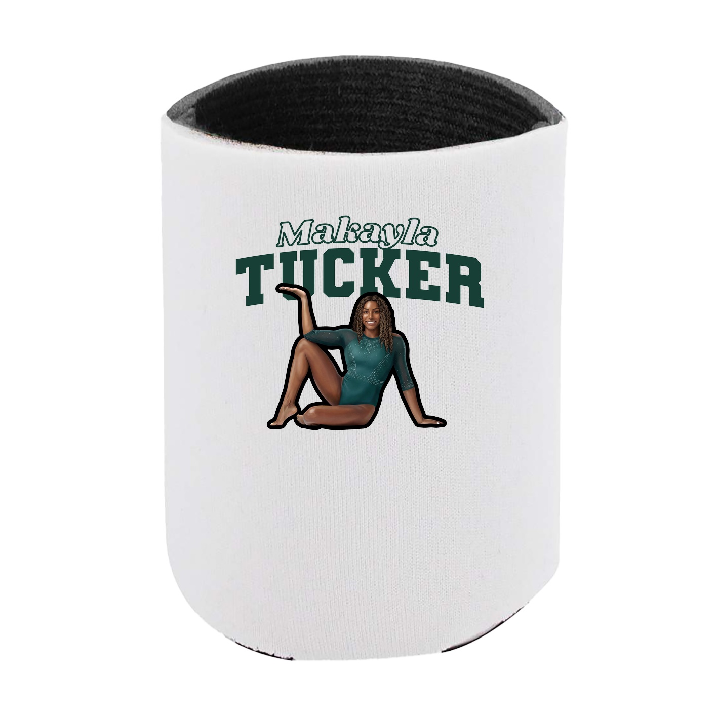 Can Holder — Name Arch in White