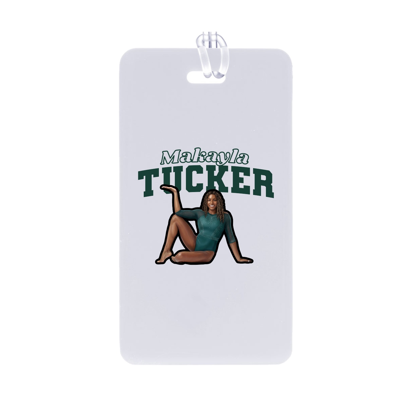 Bag Tag — Name Arch in Classic