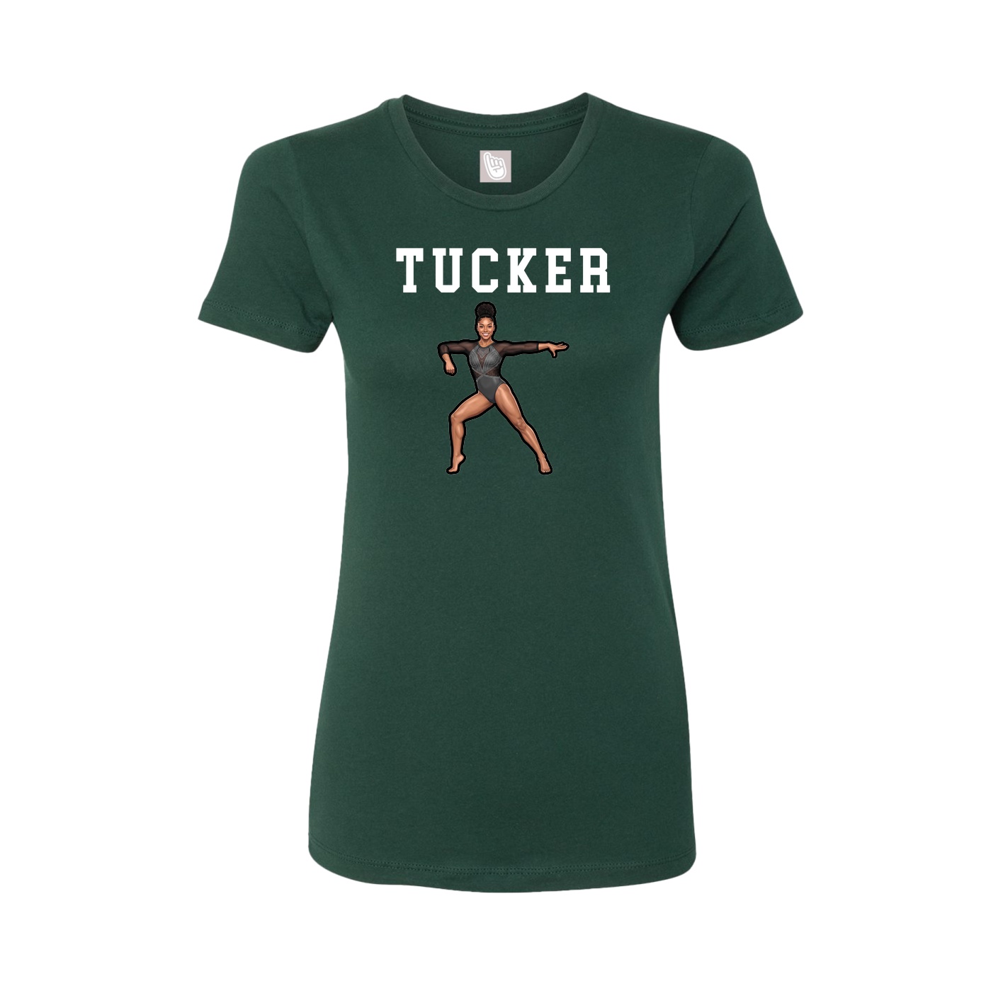 Fitted Women's Tee — Shirsey in Green