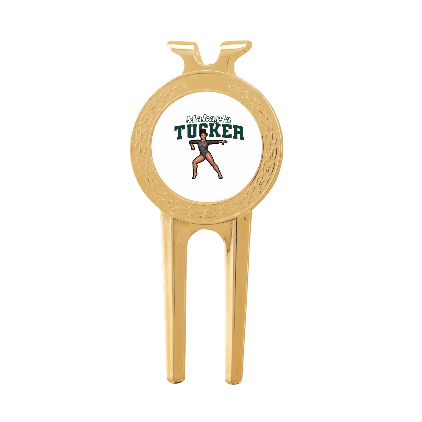 Divot Tool with Ball Marker — Name Arch in Classic