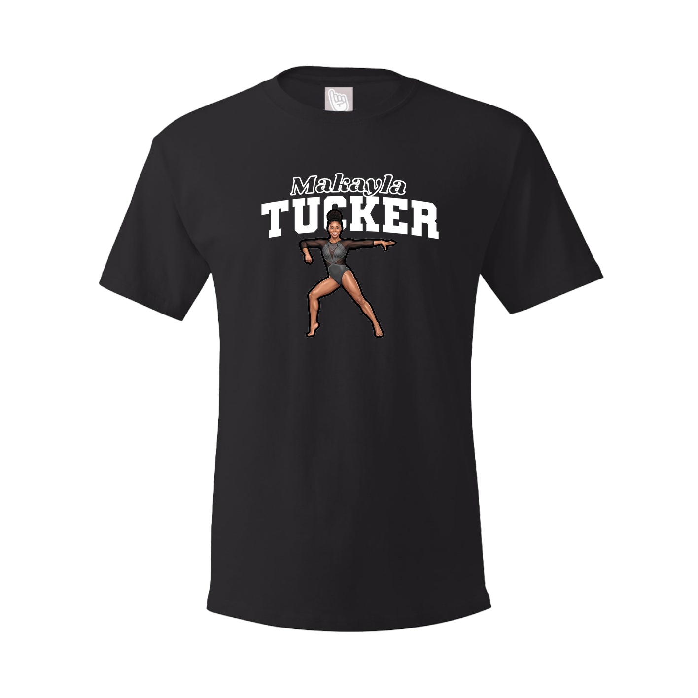 Youth Tee — Name Arch in Black