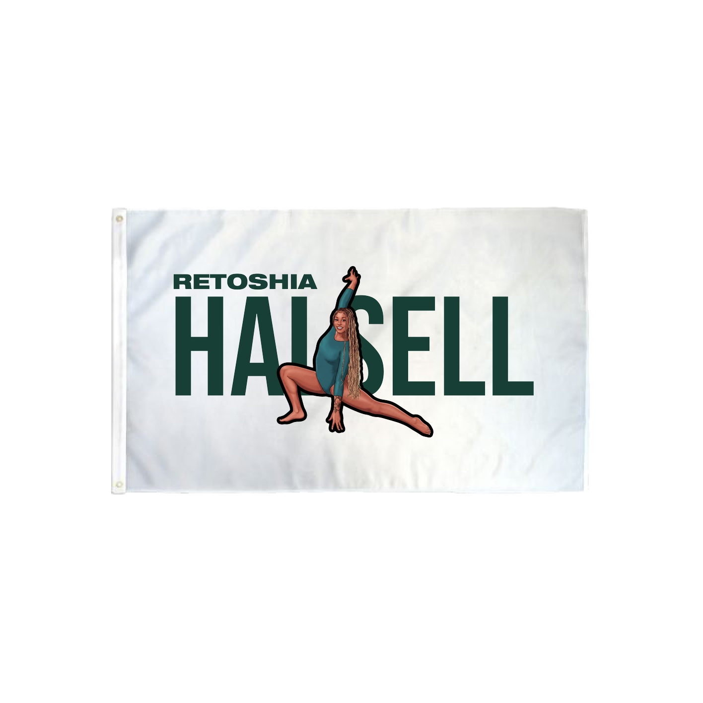 3x5 Flag — Player Name in Classic