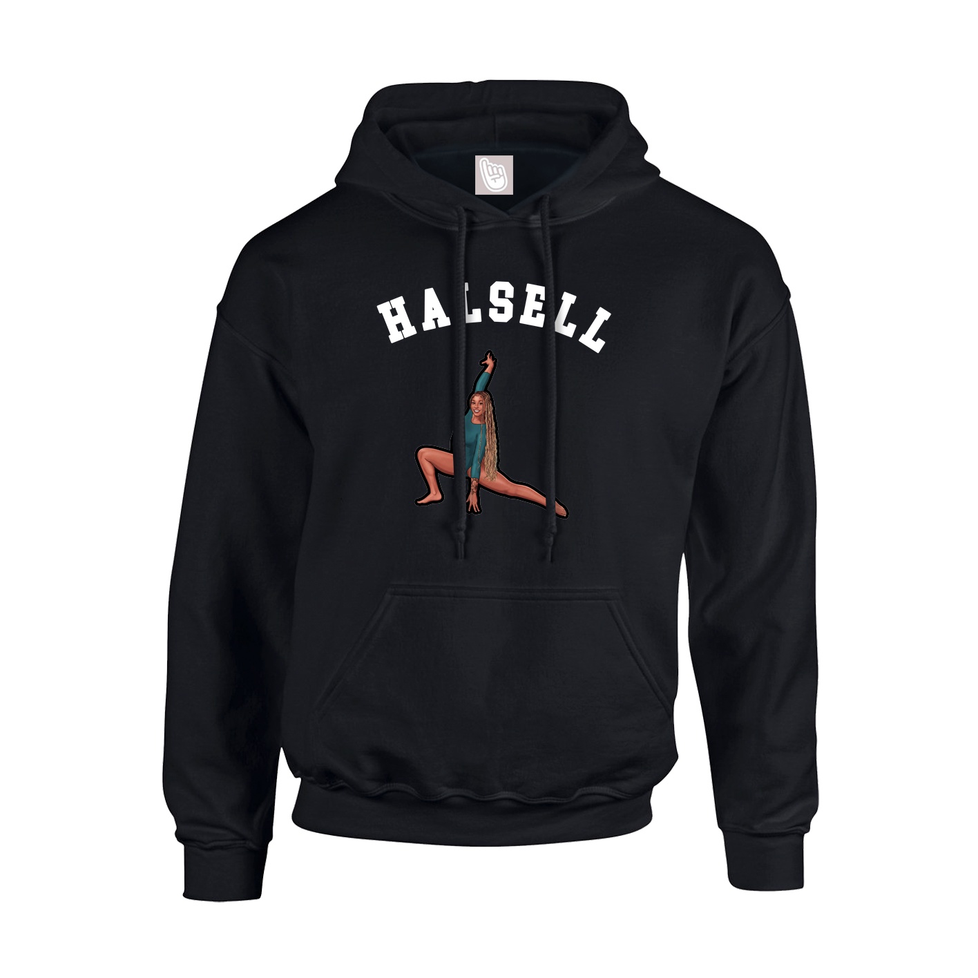 Hoodie — Shirsey Arch in Black