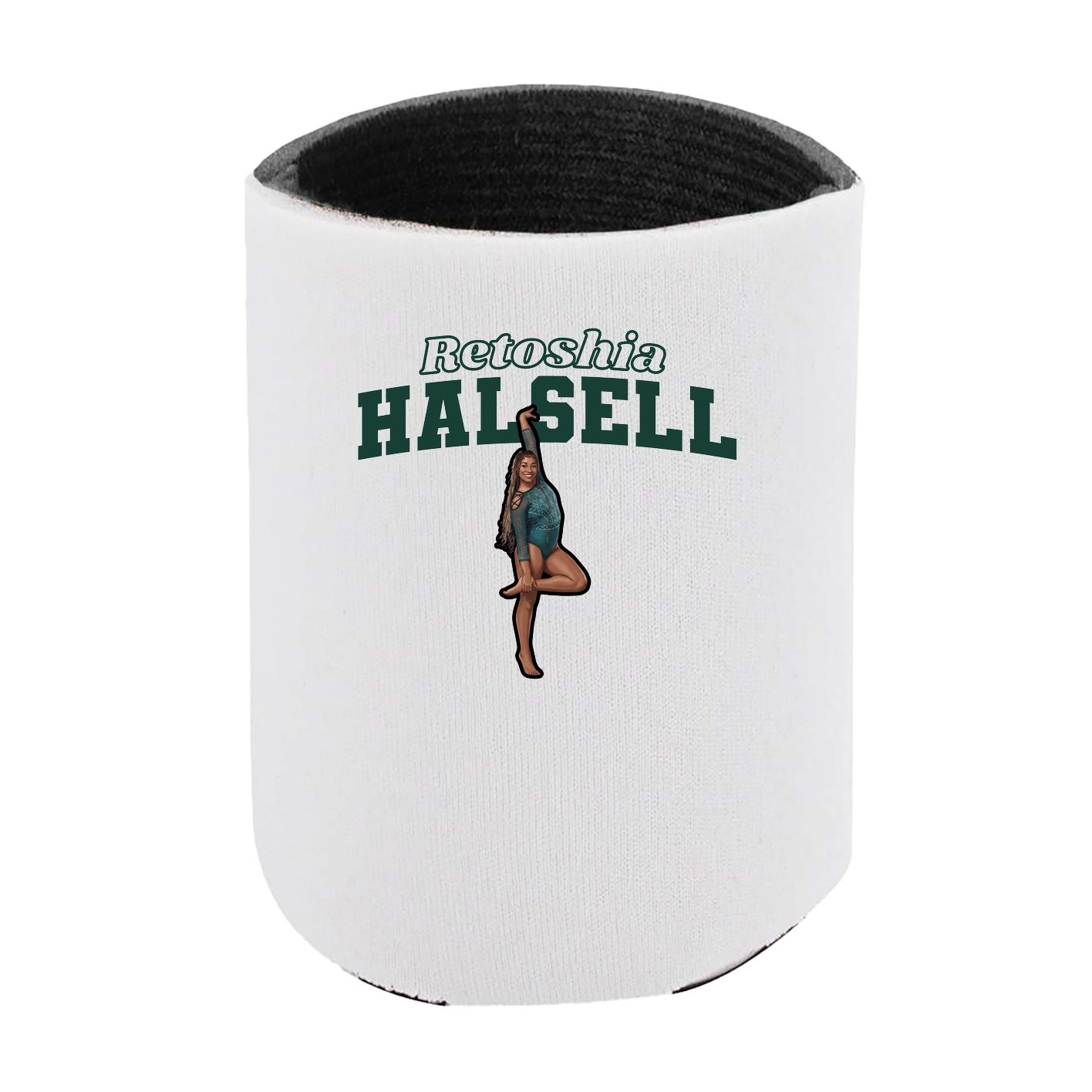 Can Holder — Name Arch in White
