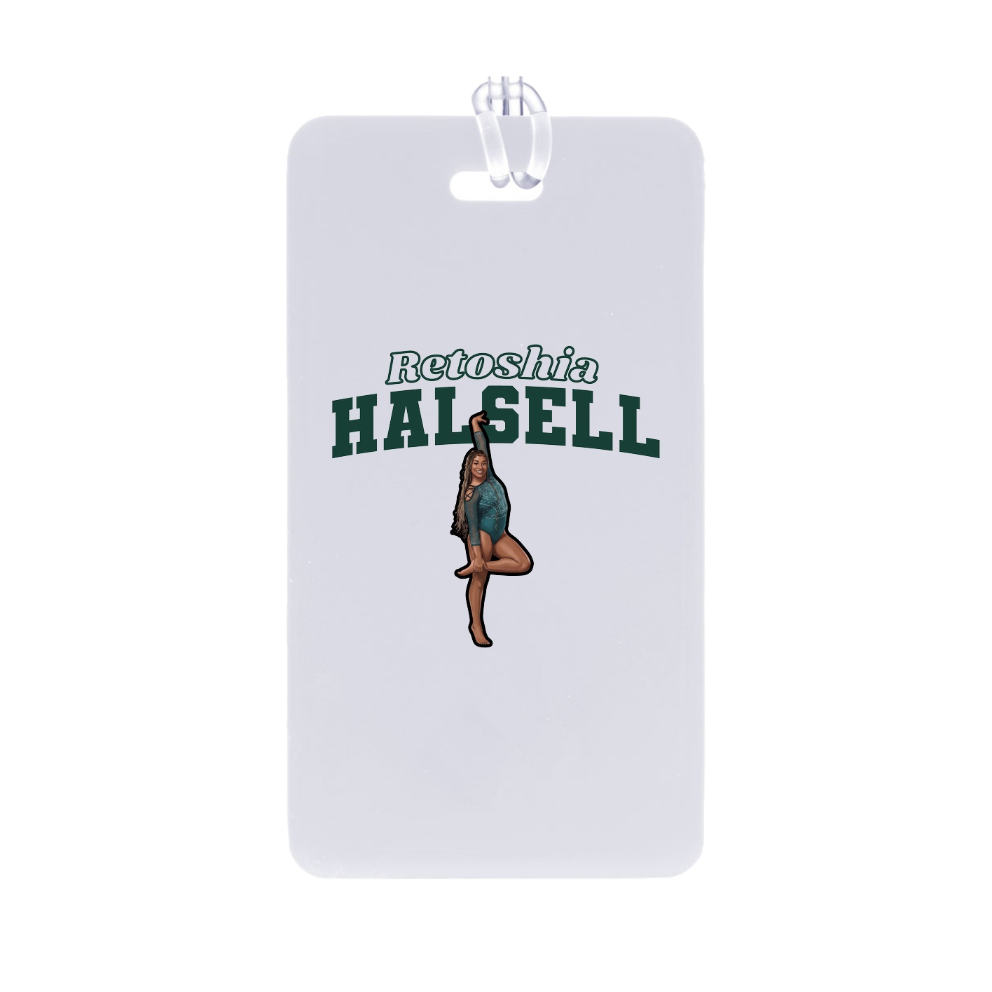 Bag Tag — Name Arch in Classic