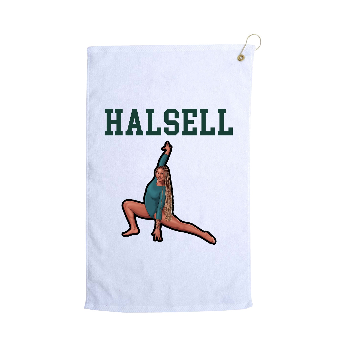 Golf Towel — Shirsey in White