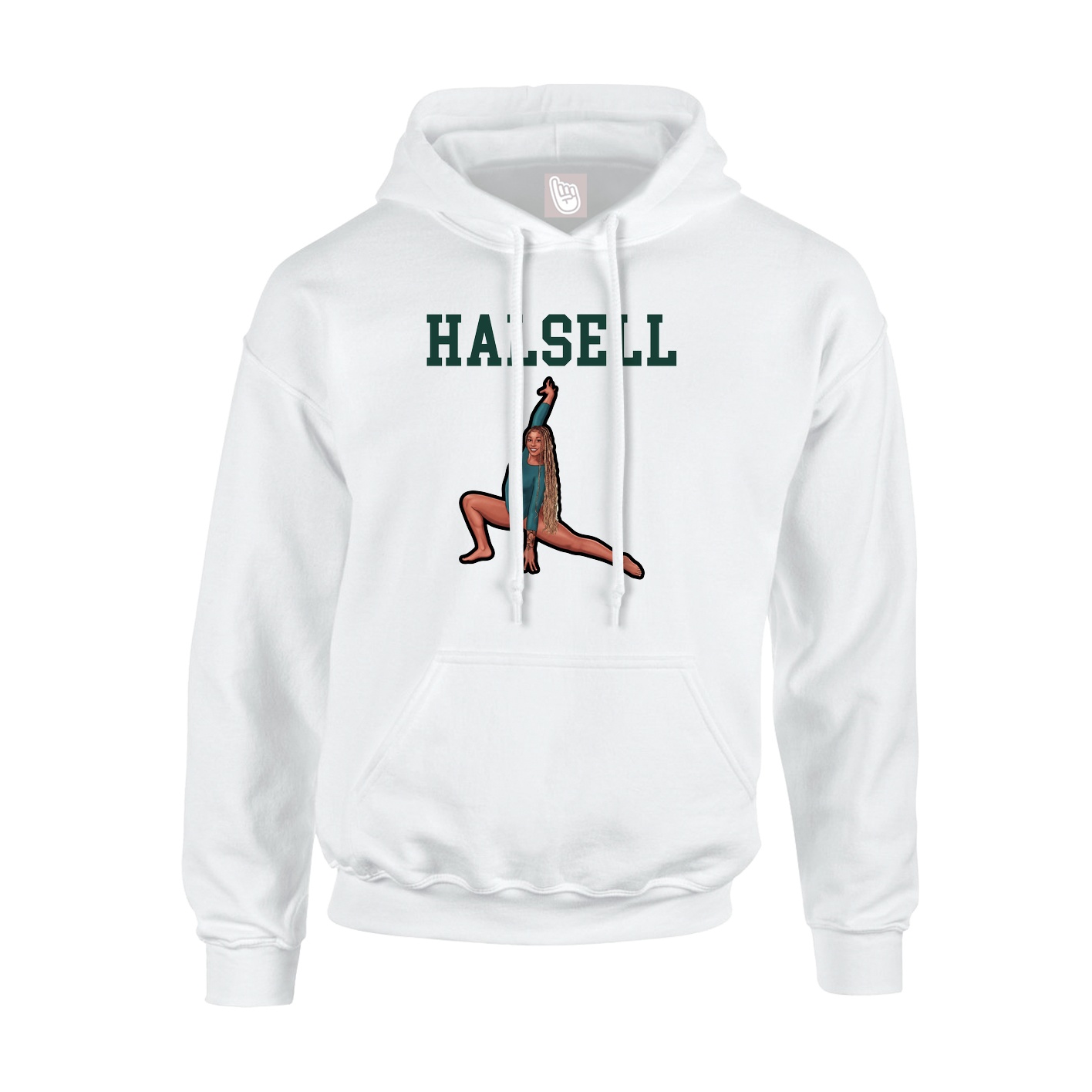 Youth Hoodie — Shirsey in White