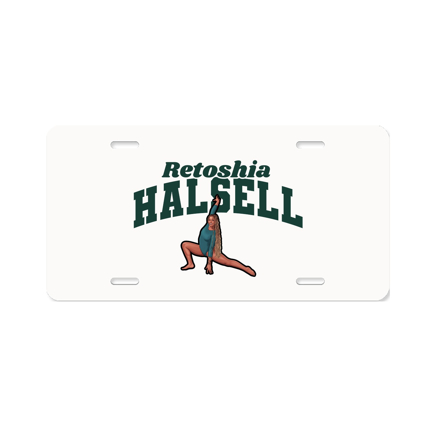 License Plate — Signature Arch in Classic