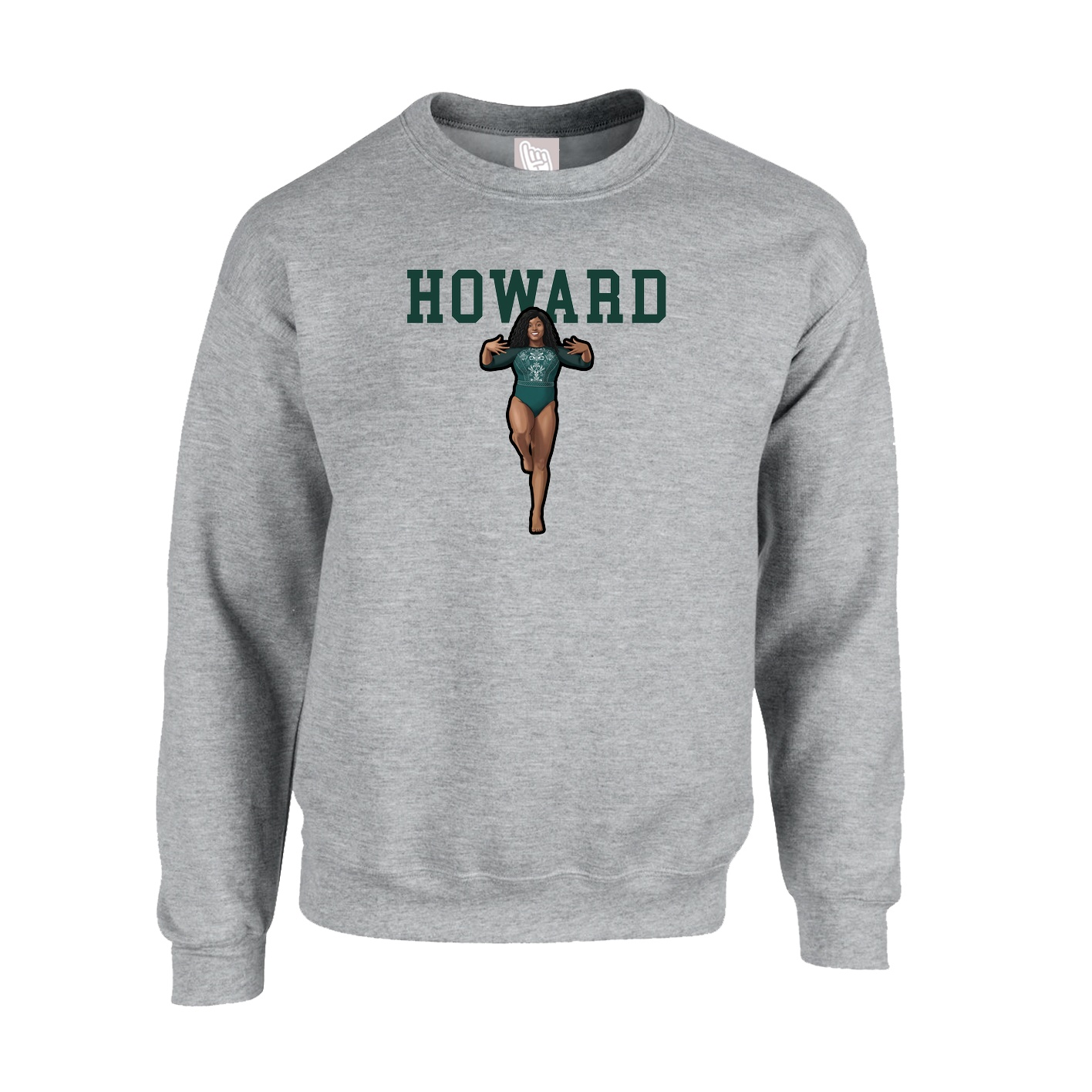 Fleece Crew — Shirsey in Grey