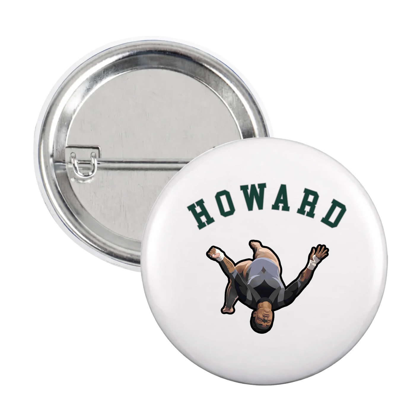 Game Day Button — Shirsey Arch in White