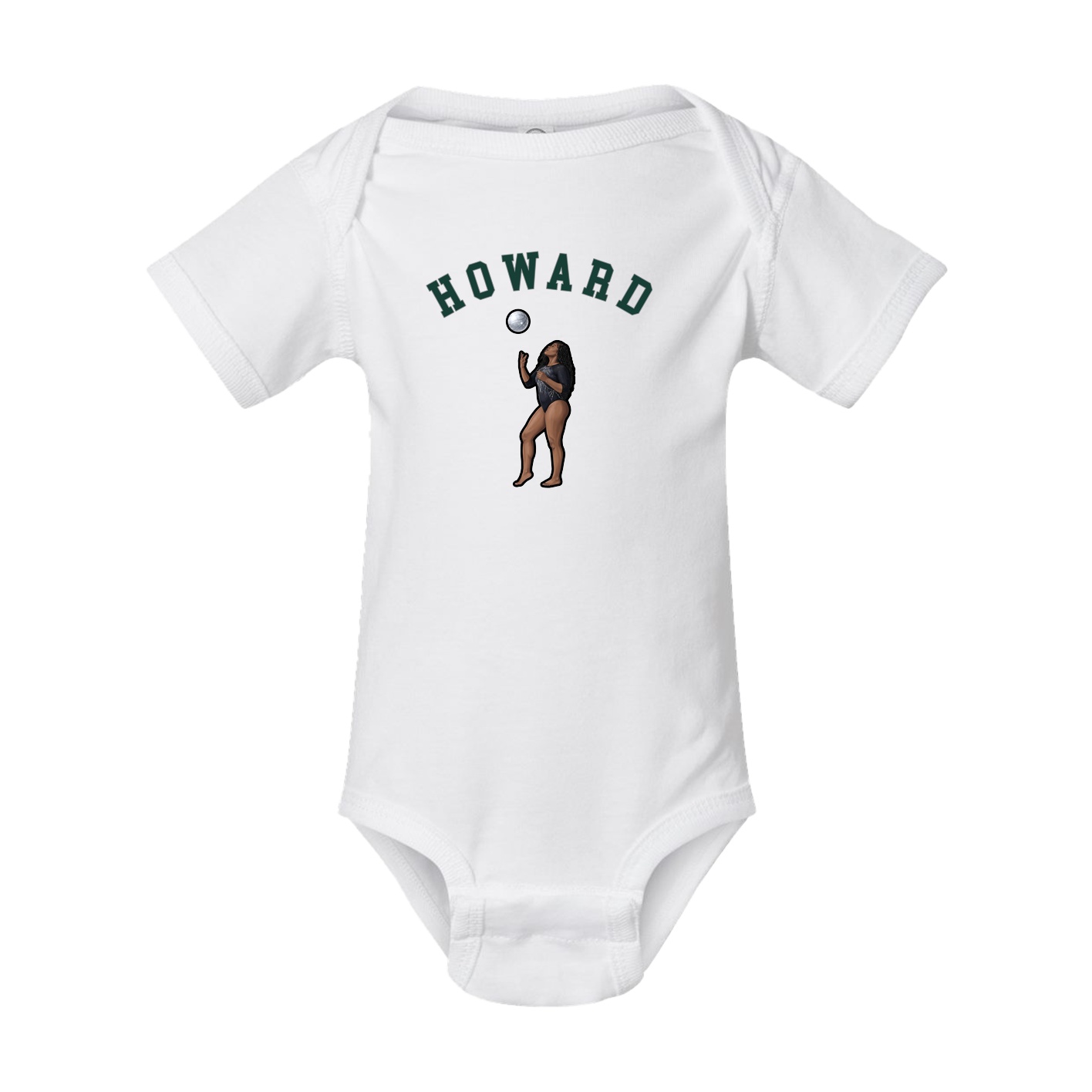 Baby Onesie — Shirsey Arch in White