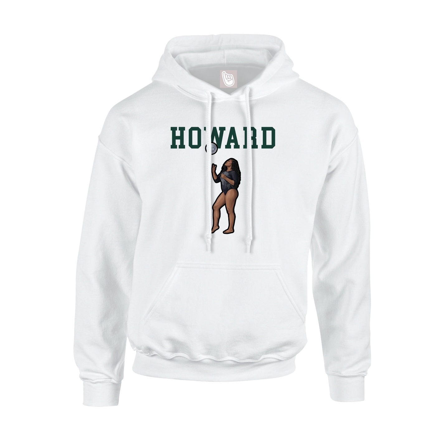 Hoodie — Shirsey in White