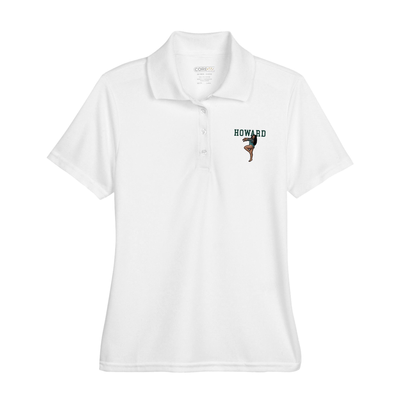 Womens Performance Polo — Shirsey in White