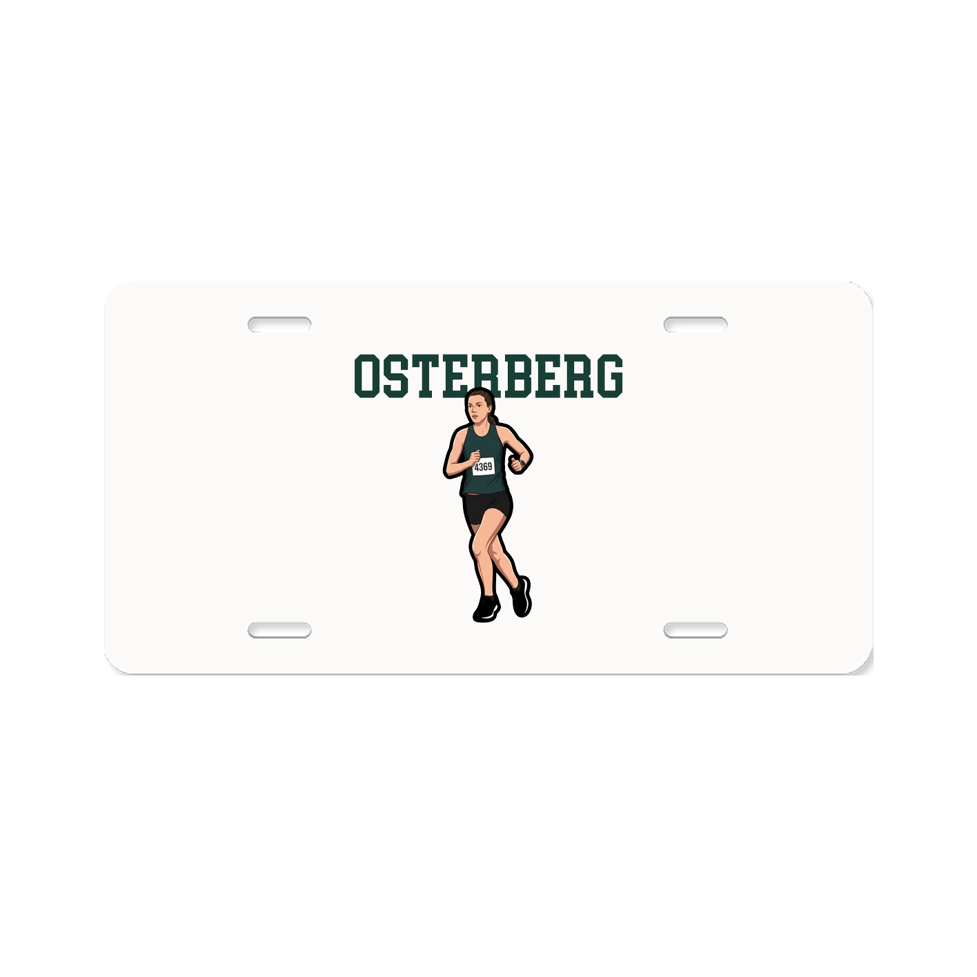 License Plate — Shirsey in Classic