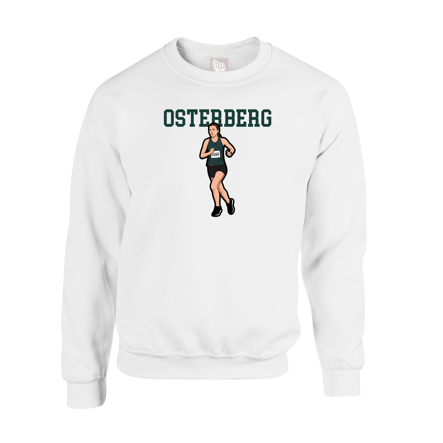 Fleece Crew — Shirsey in White