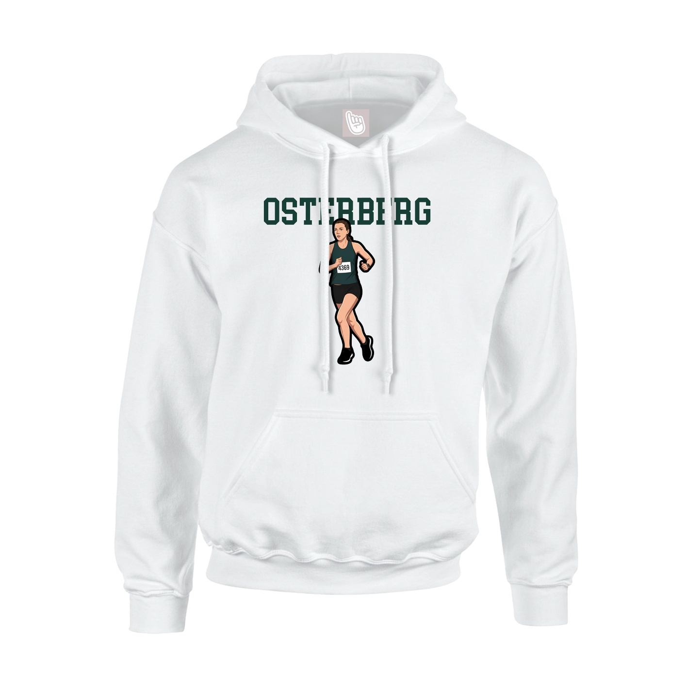 Youth Hoodie — Shirsey in White