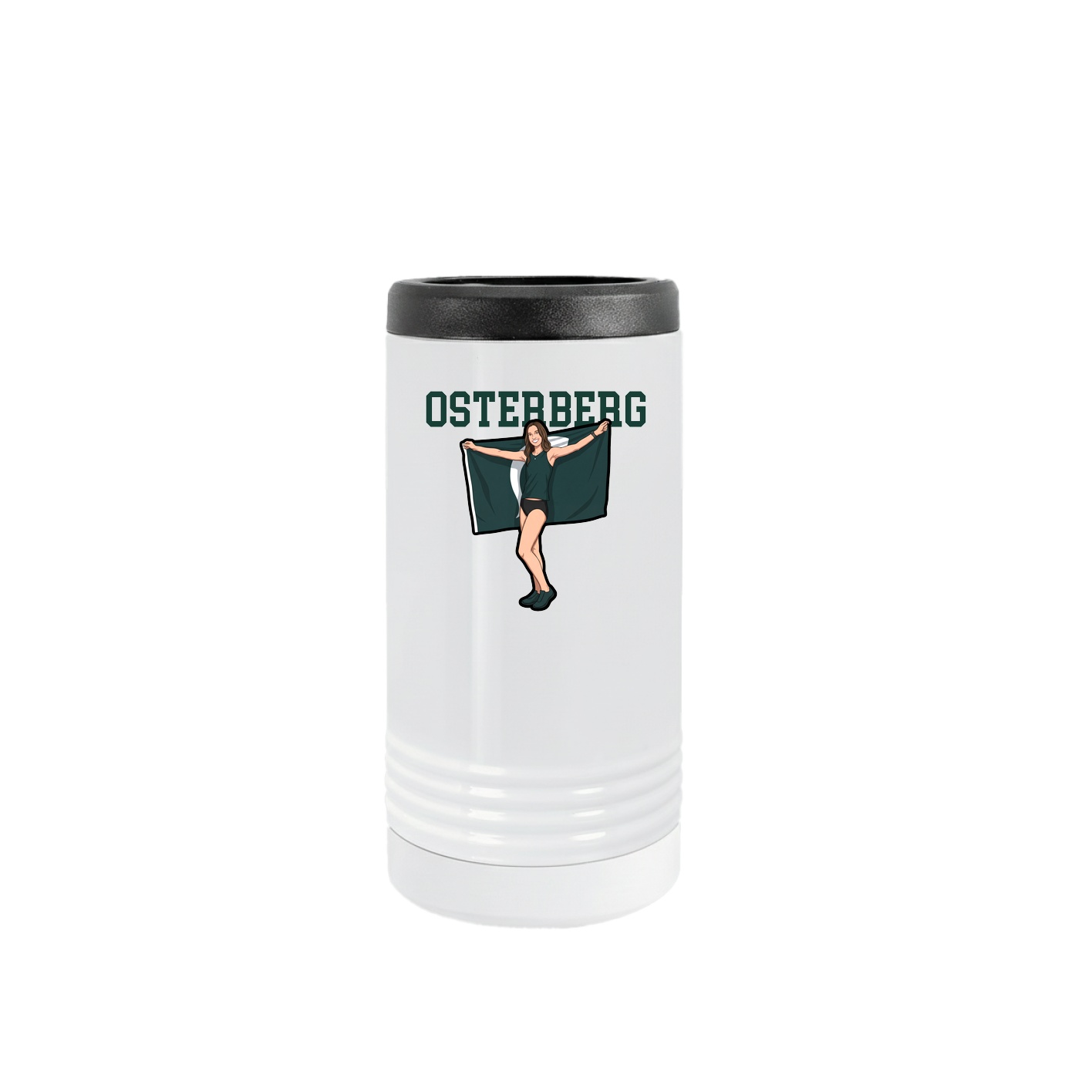 Slim Beverage Holder — Shirsey in White