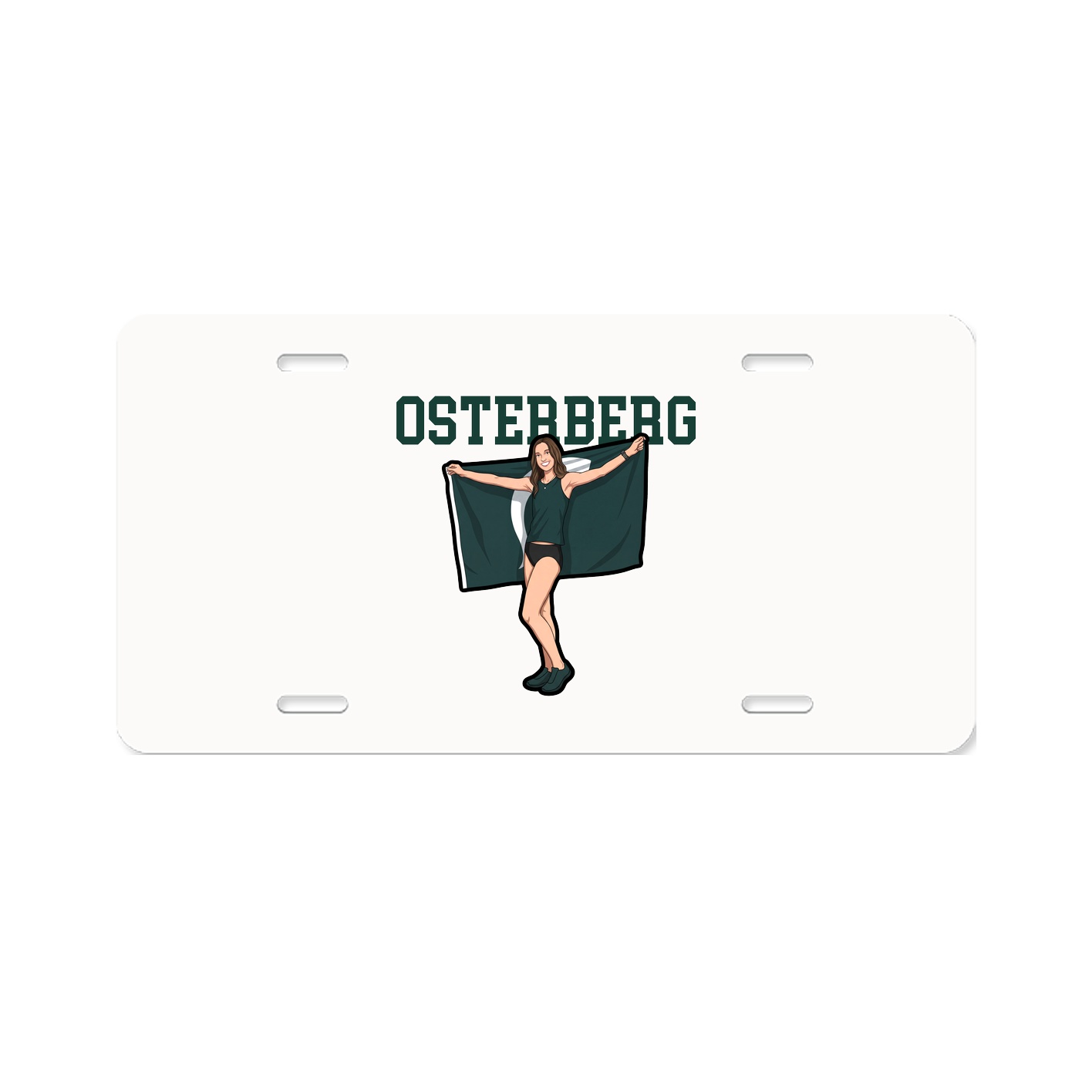License Plate — Shirsey in Classic