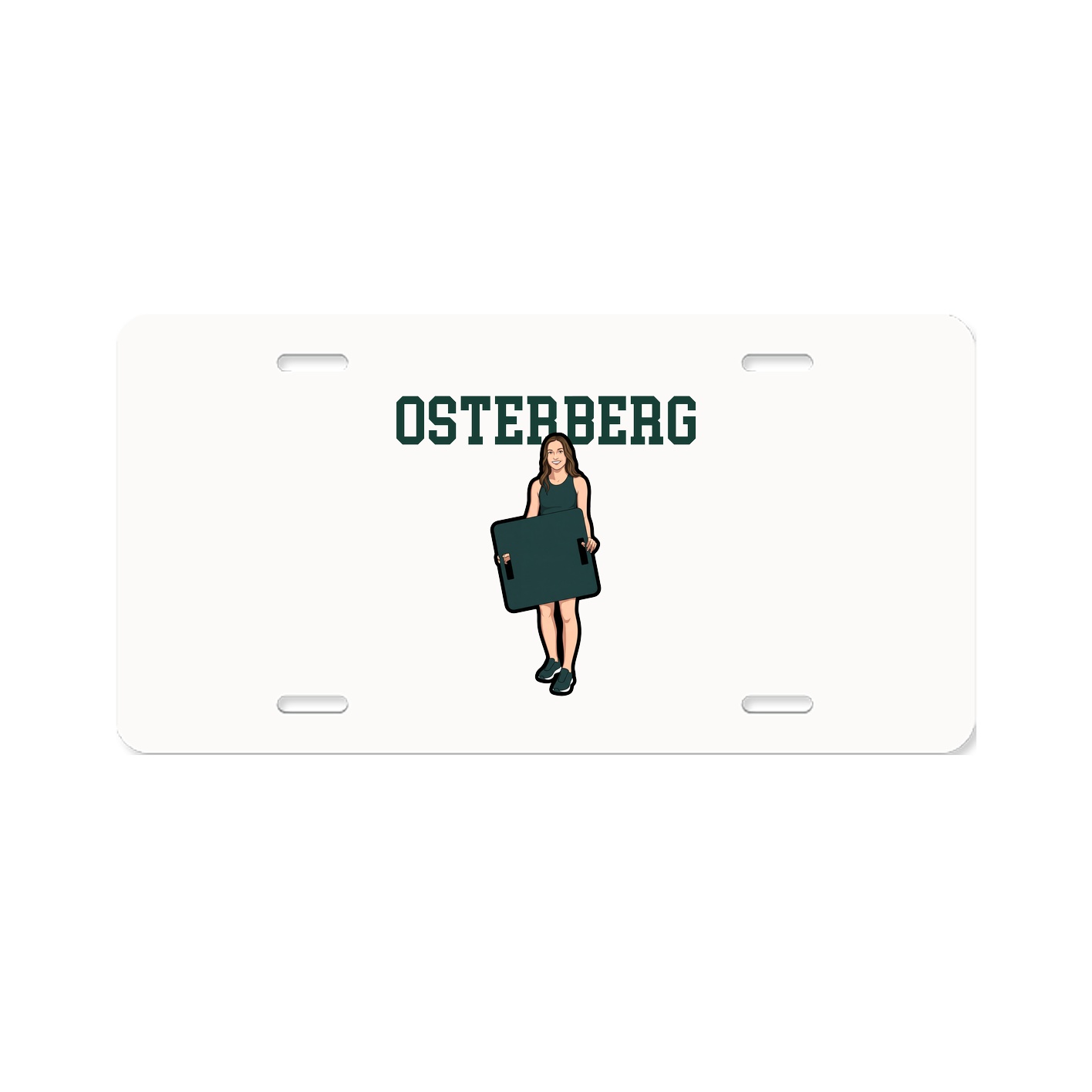 License Plate — Shirsey in Classic