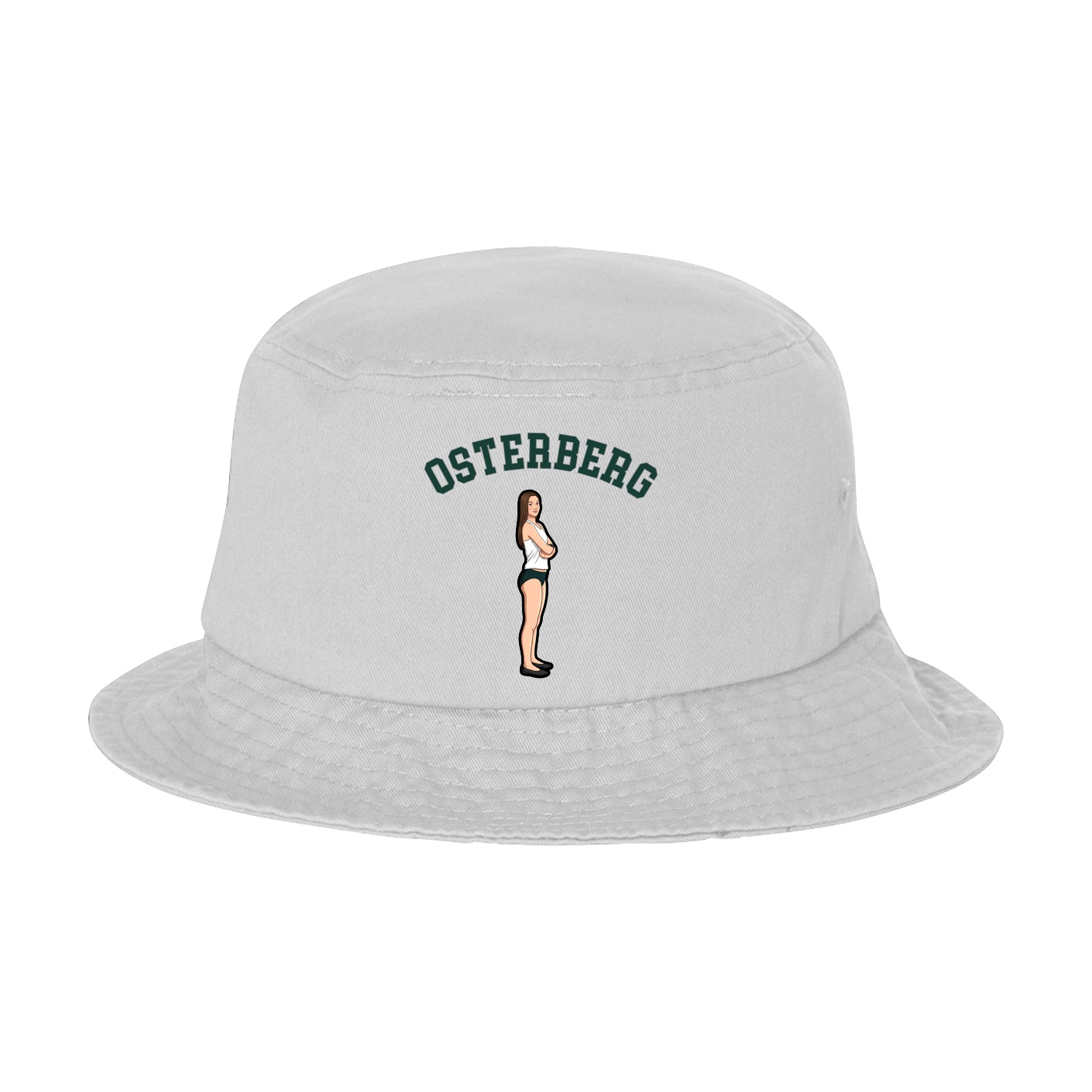 Bucket Cap — Shirsey Arch in White
