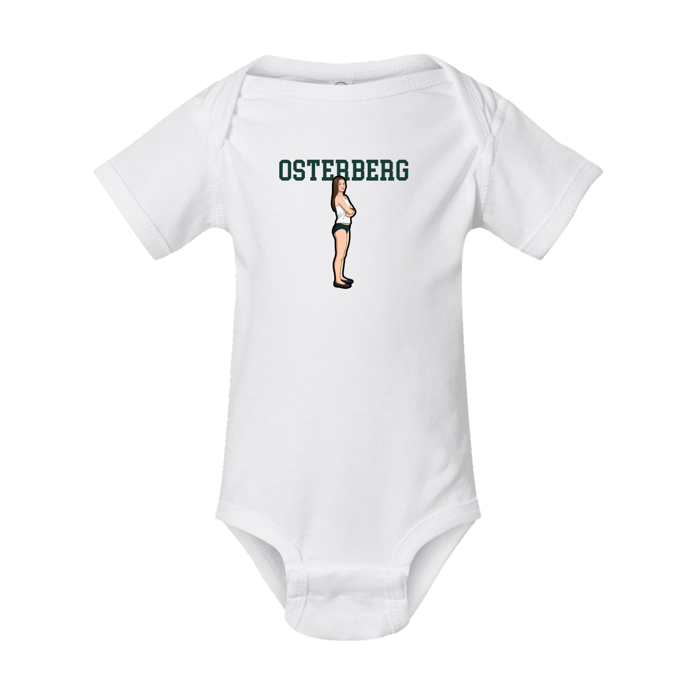 Baby Onesie — Shirsey in White
