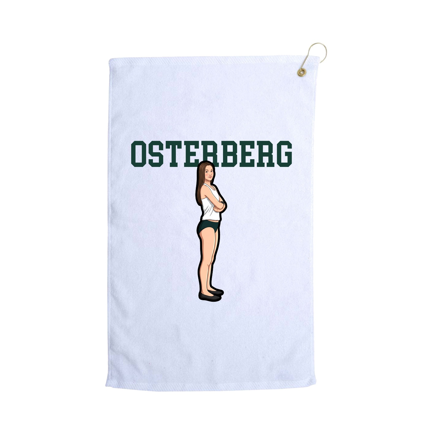 Golf Towel — Shirsey in White