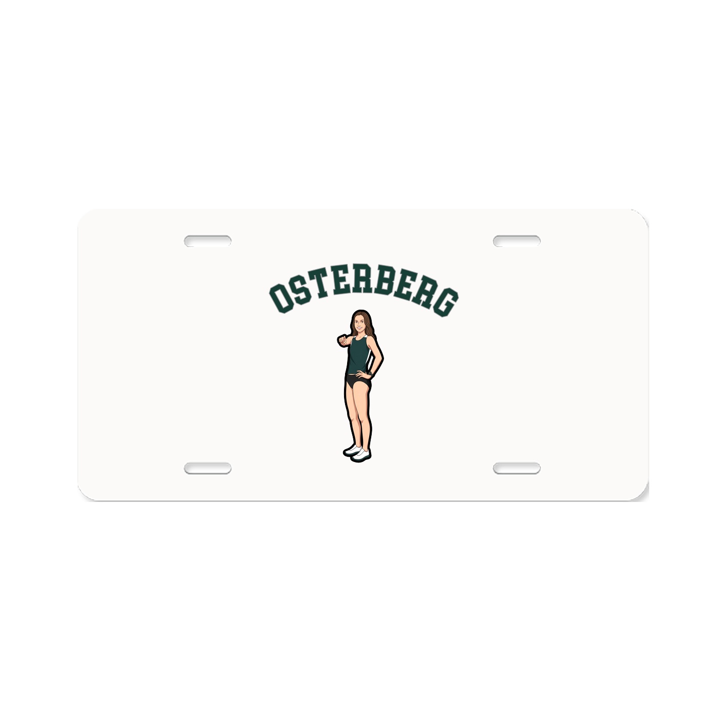 License Plate — Shirsey Arch in Classic