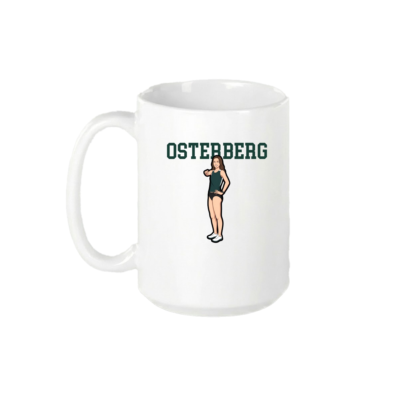 15oz Coffee Mug — Shirsey in White