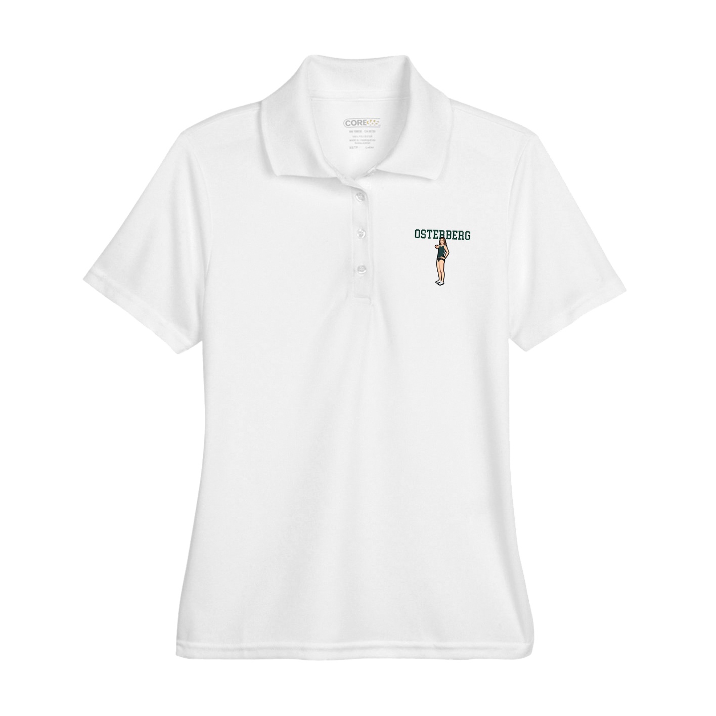 Womens Performance Polo — Shirsey in White