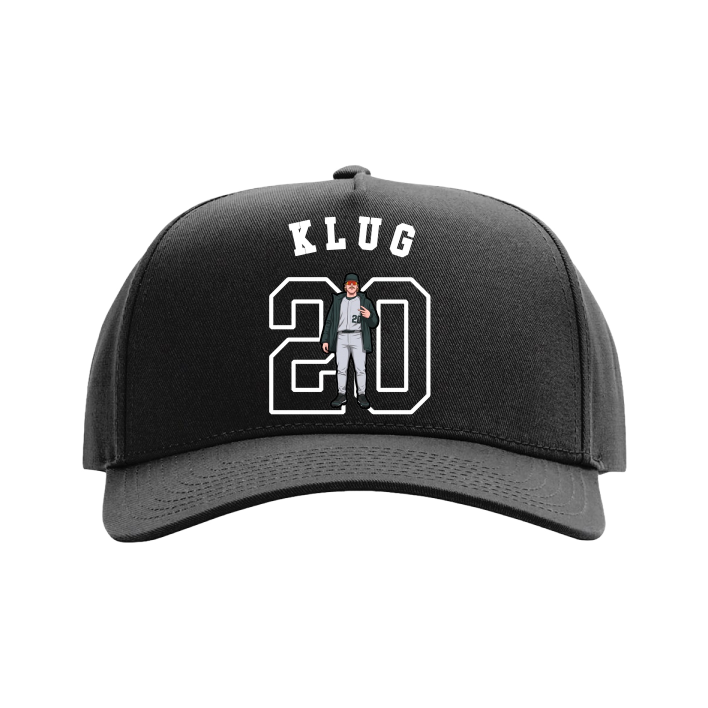 Full Fabric Five-Panel Champ Cap