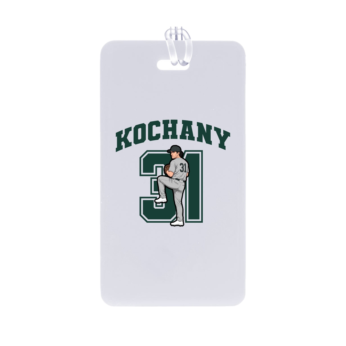 Bag Tag — Number in Classic