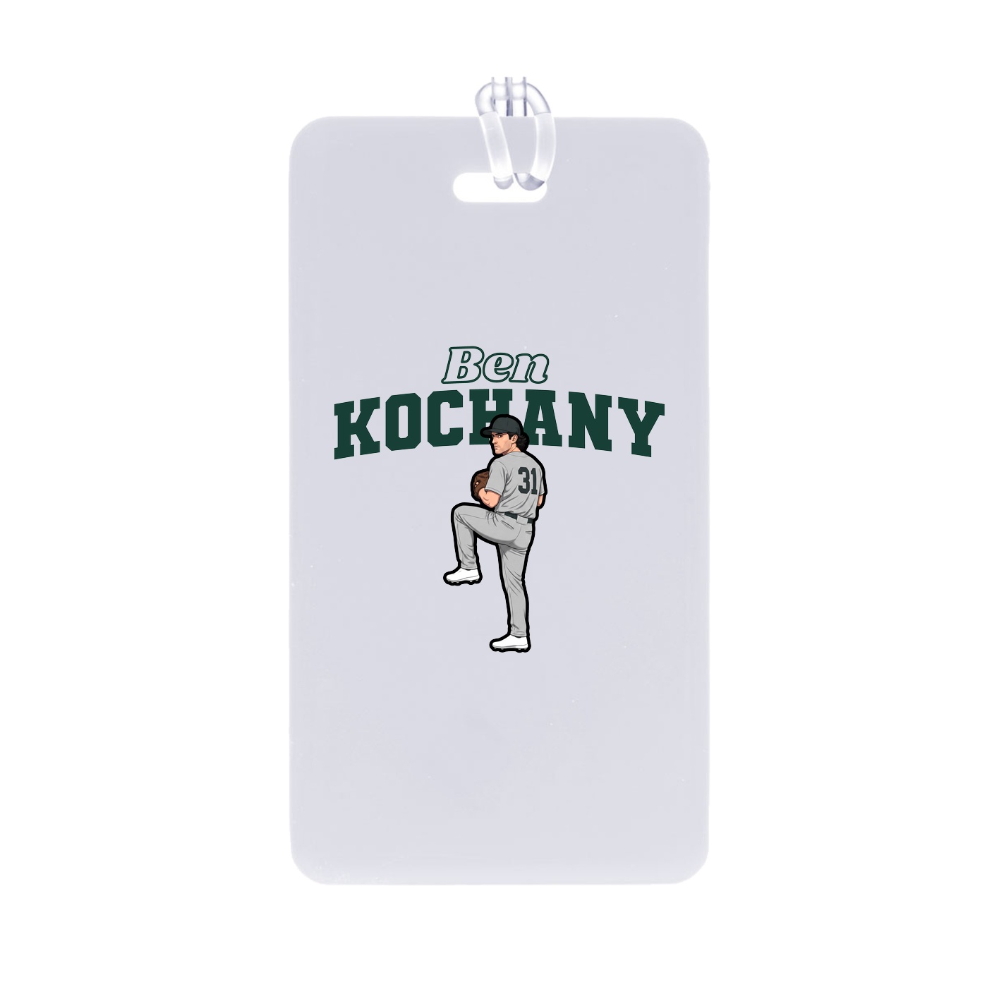 Bag Tag — Name Arch in Classic