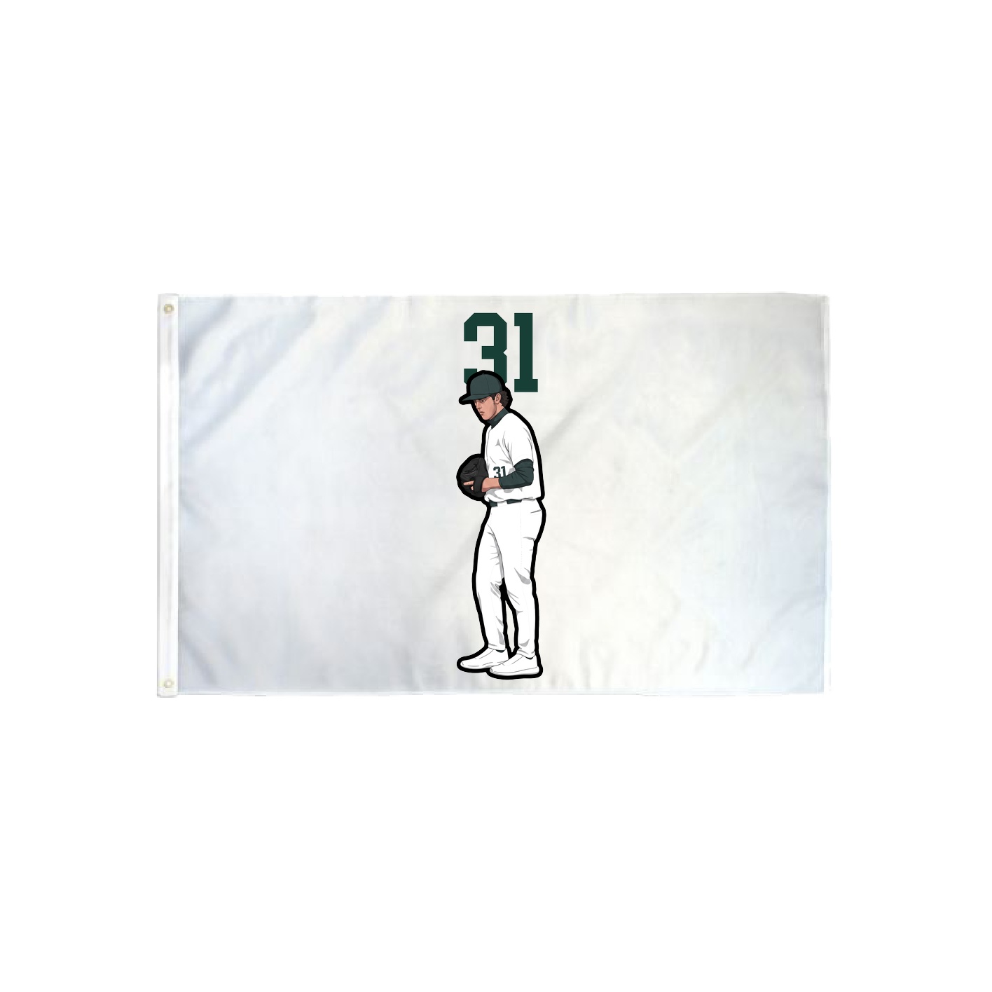 3x5 Flag — Number Top in Classic