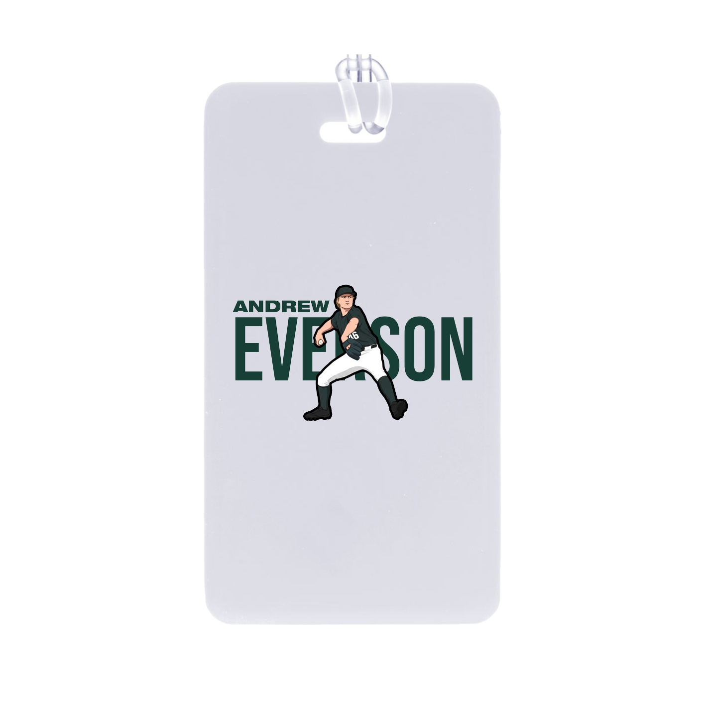 Bag Tag — Player Name in Classic