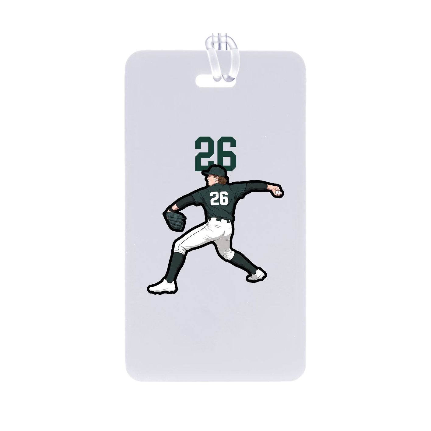 Bag Tag — Number Top in Classic