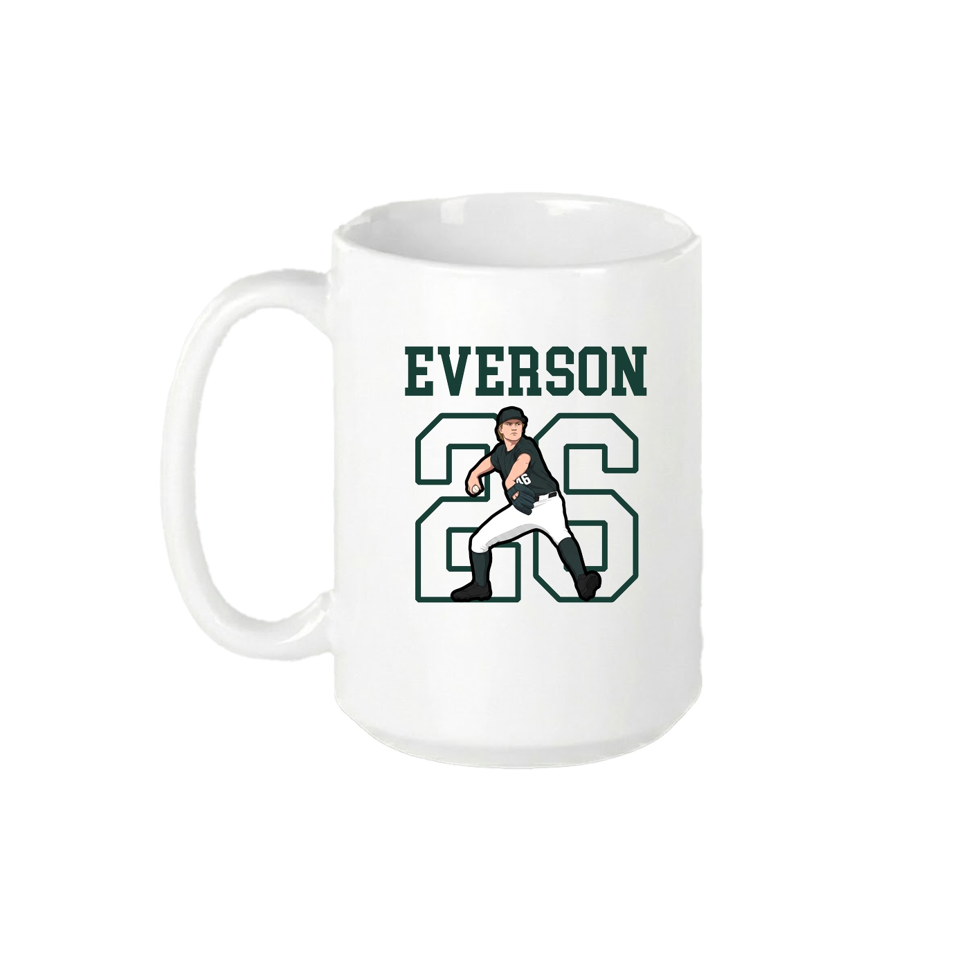 15oz Coffee Mug — Shirsey in White