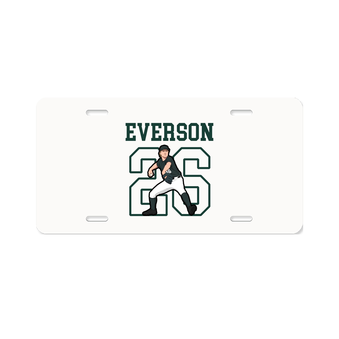 License Plate — Shirsey in Classic
