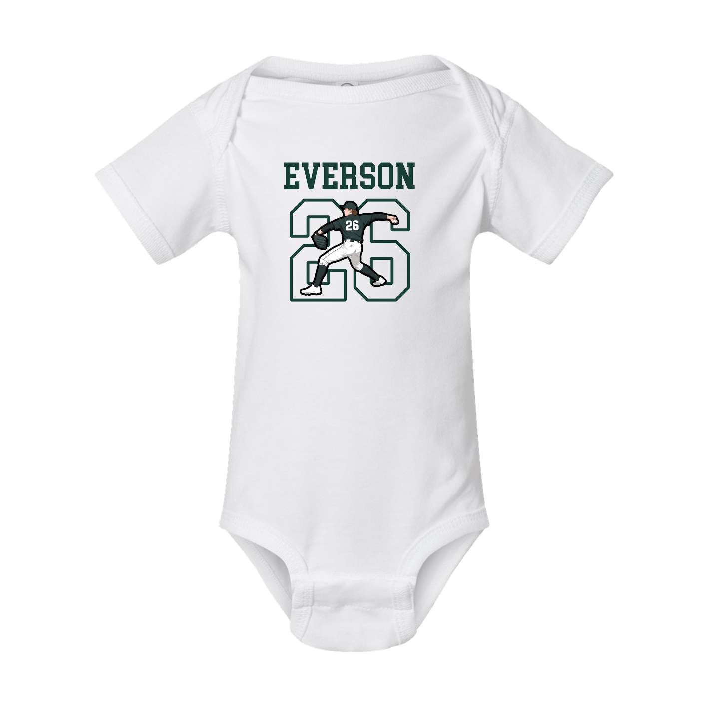 Baby Onesie — Shirsey in White
