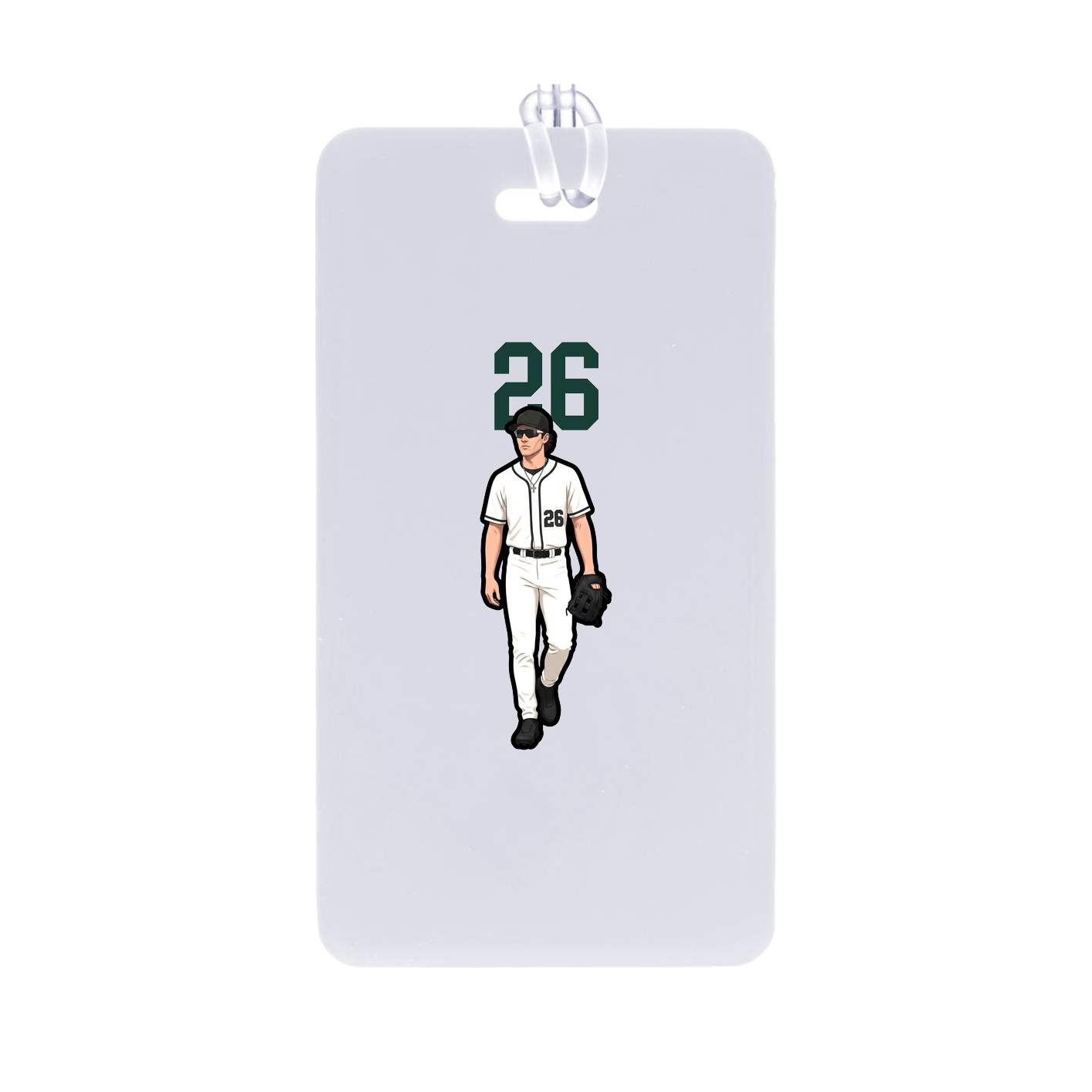 Bag Tag — Number Top in Classic