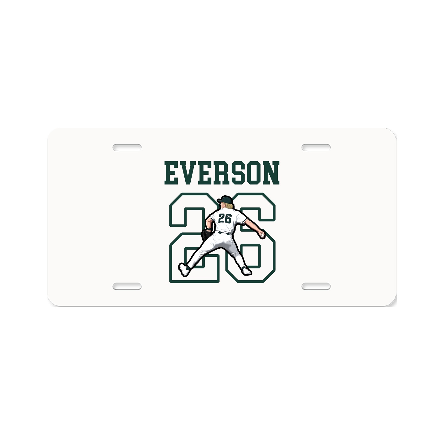 License Plate — Shirsey in Classic