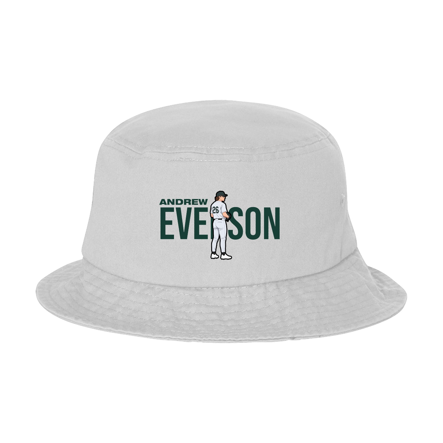Bucket Cap — Player Name in White